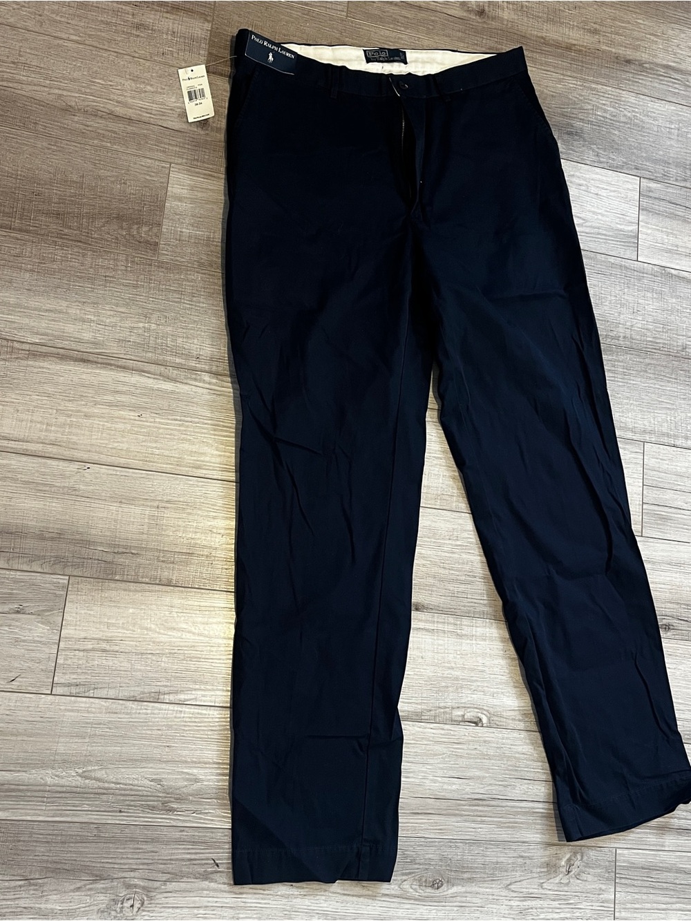 Polo Ralph Lauren Men’s Navy Blue Chino Pants Casual Holiday Office Career NWT